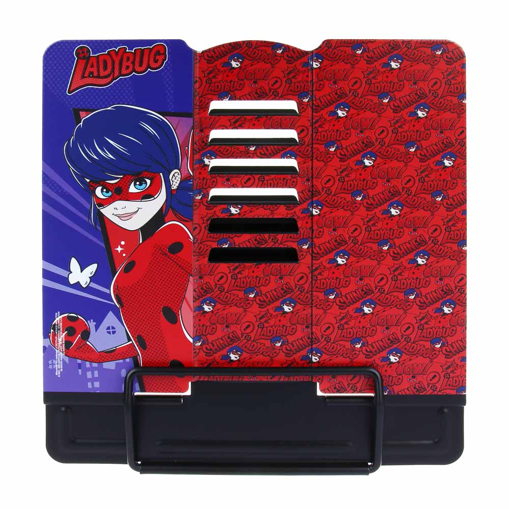 Ледибаг Подставка для книг, для А5, 20х15,5х19см, металл с цветной печатью, пакет, серия "Кор" - #11