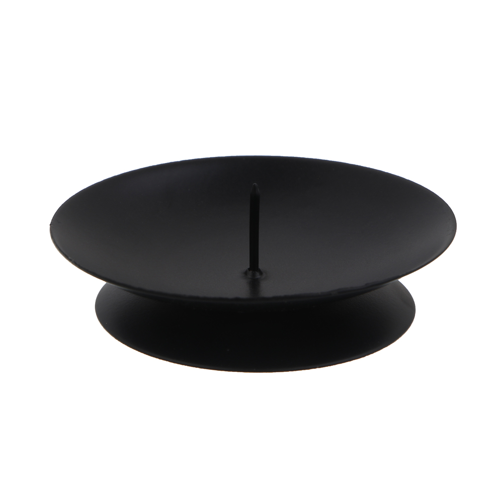 Подсвечник тм LADECOR металлический с иглой, 7,5 см, металл, 2 цвета - #2