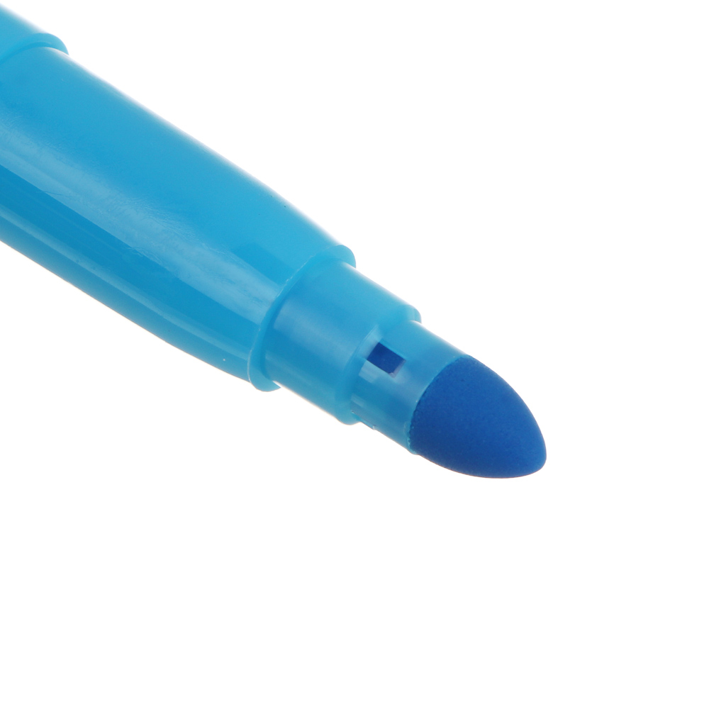 Фломастеры 12цв. FLOMIK утолщенные, 14см, D=1см, наконечник 3мм, ПВХ - пенал - #5