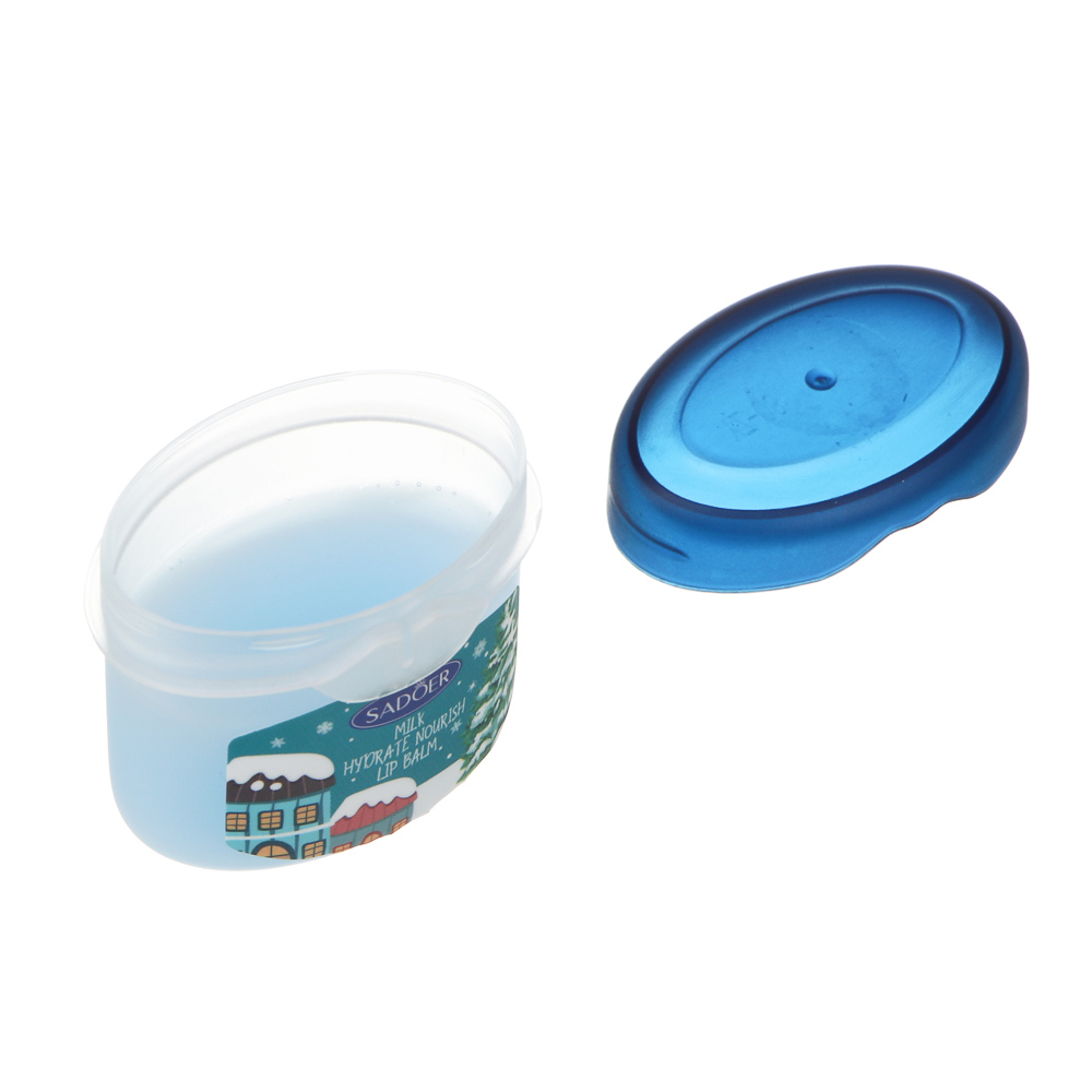 Набор 8 шт (кремы для рук 4 шт х 30гр, бальзамы для губ 4 шт х 7гр) тм SADOER Merry Xmas, подар.уп. - #14