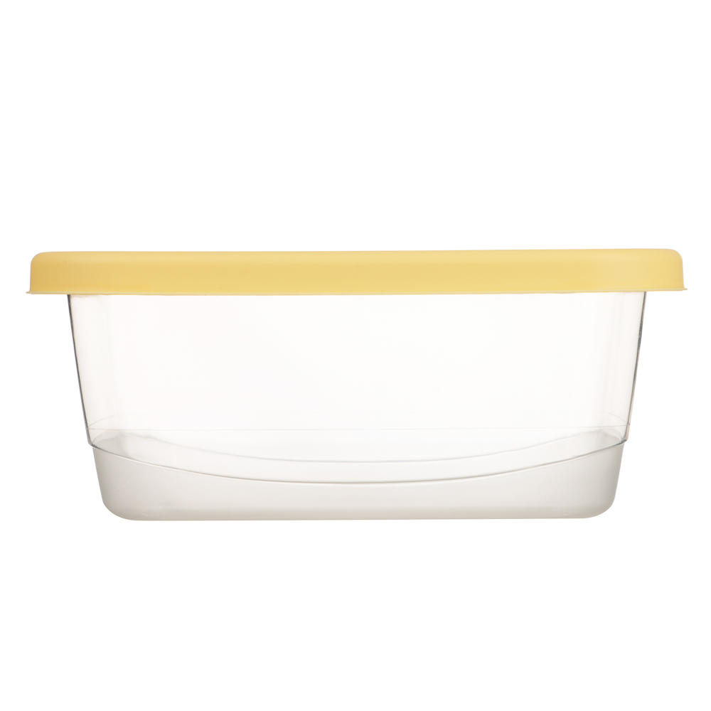 Ботаника Контейнер для продуктов прямоугольный 0,5л, пластик, 3 цвета - #5