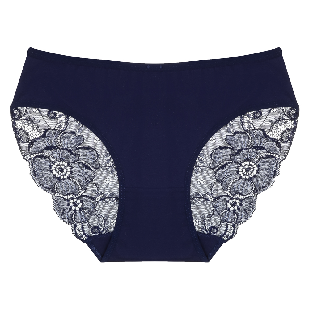 Трусы женские с кружевом, р.48-50, 95% хлопок, 5% спандекс, Cotton #9922 - #6