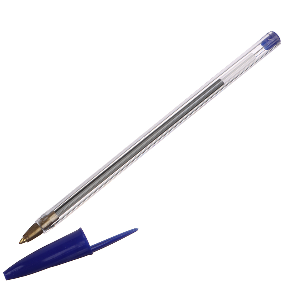 Ручка шариковая синяя, наконечник 0,7 мм, пластик, ПРОМО - #2