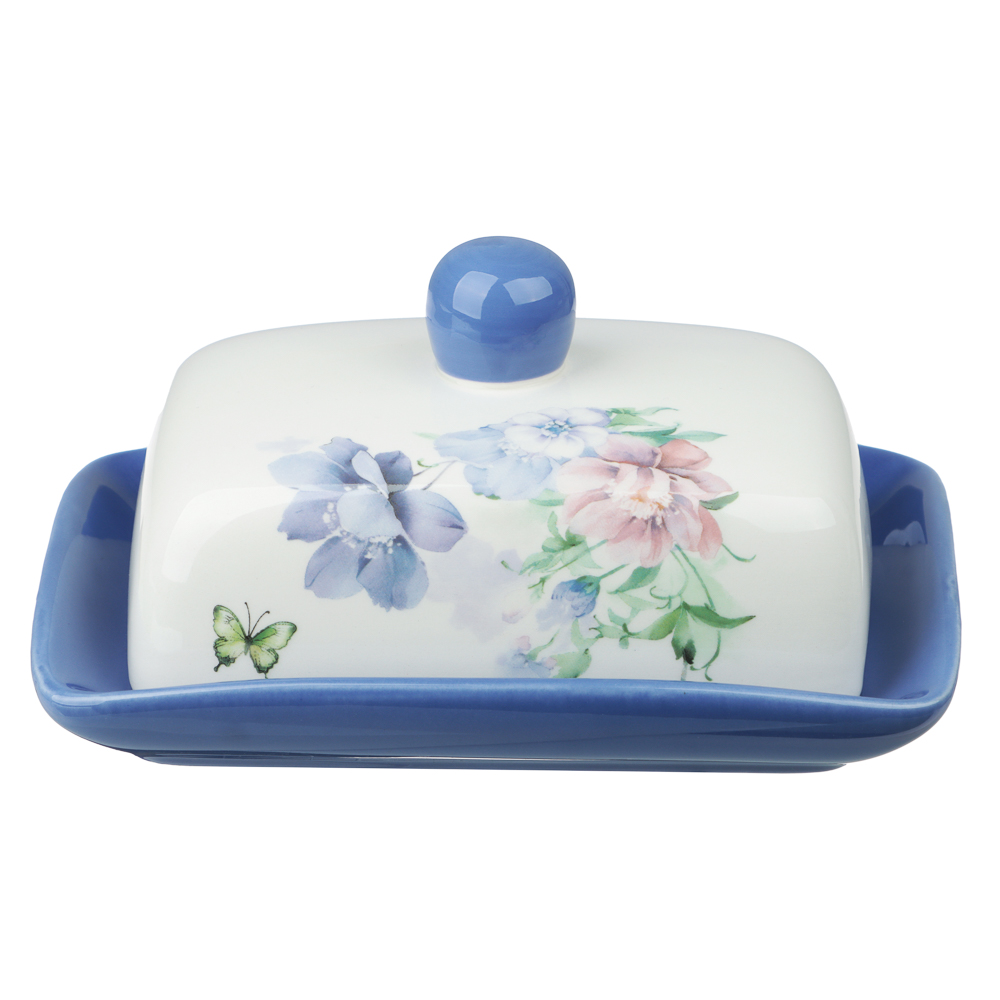 Масленка 17х12,5х8,3см, тм MILLIMI Гарден, керамика - #4