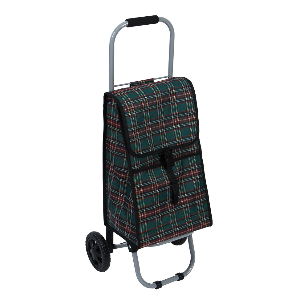 Тележка + сумка тм VETTA, до 20кг, 84x32x28см, 29 л, оксфорд, колеса ЭВА d14см - #1