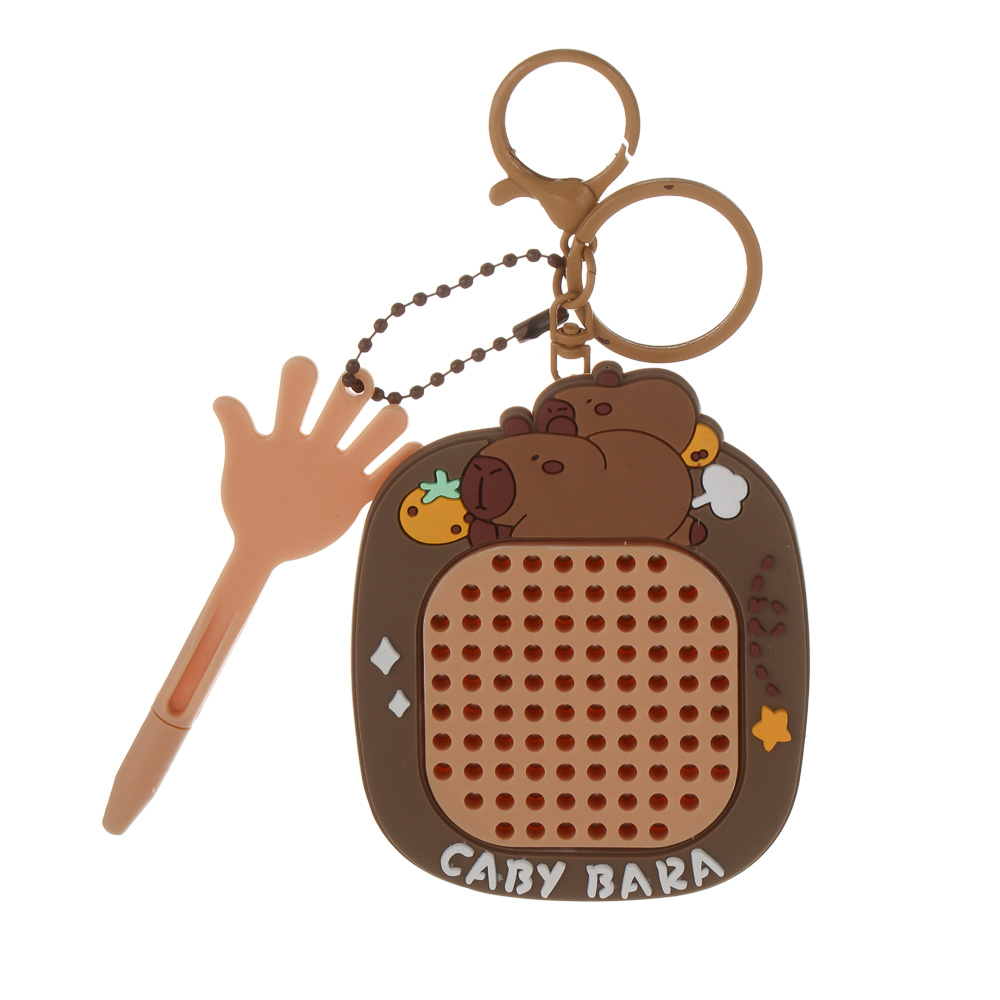 Игрушка брелок "Магнитный планшет", 10х15,5см, PVC, ABS, металл, микс - #1