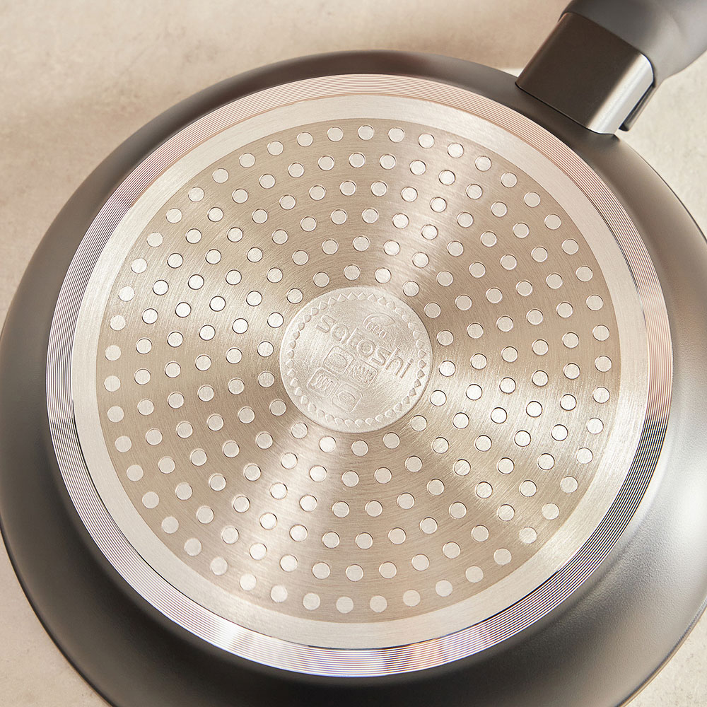 SATOSHI Стоун Сковорода литая d20см, антипригарное покрытие Мрамор, индукция - #15