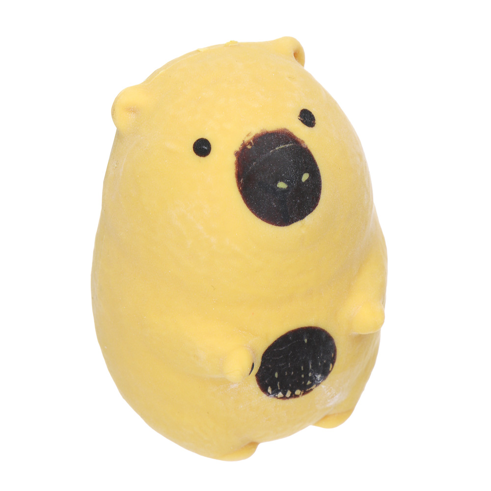 ИГРОЛЕНД Игрушка-антистресс, мялка "Капибара", TPR, 9х13см, 2 дизайна - #5