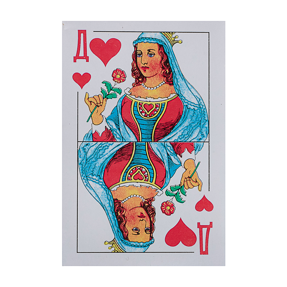 Карты игральные 36 шт/колода мультиколор картон. - #5