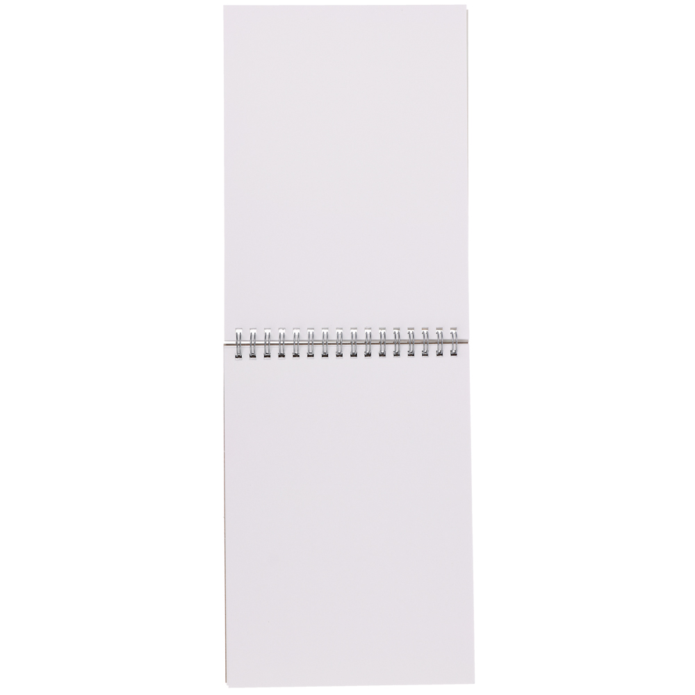 Скетчбук А5 (альбом), 14,5х20cм, 30л. обл. картон, блок 120г/м2, спираль, тв. подложка, 4 диз. - #13