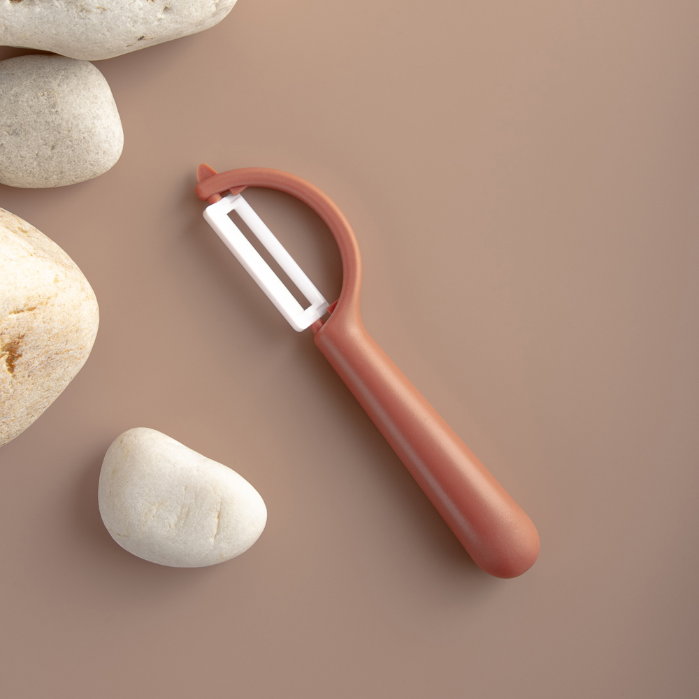 SATOSHI Ханкан Нож-пиллер, керамическое вертикальное лезвие - #9