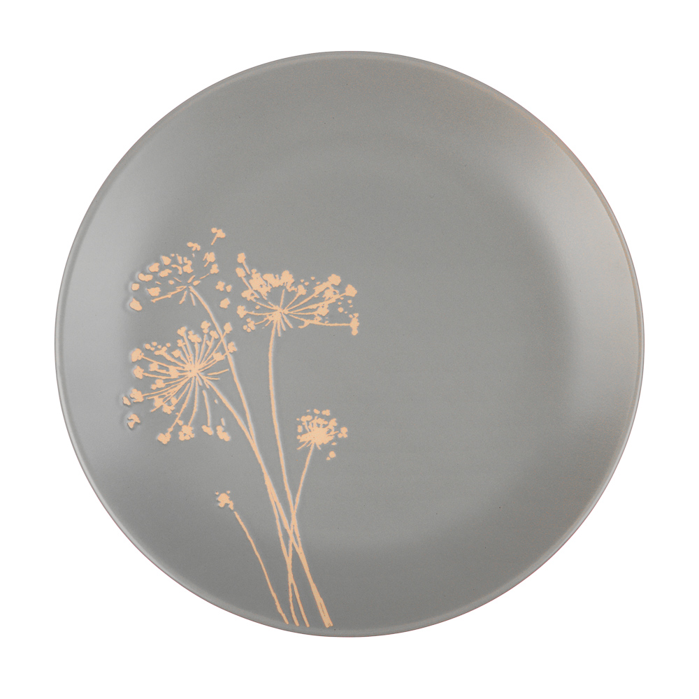MILLIMI Амми Тарелка подстановочная, 26,5см, серый - #1