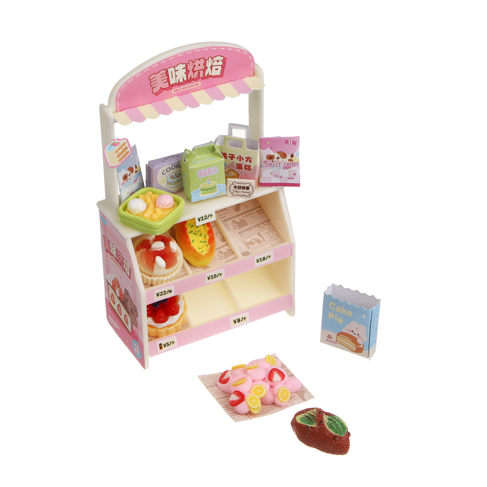 Набор для творчества "Магазинчик" с аксессуарами, EPS, PP, 4,5х12,5х8,5см, 2 дизайна - #6