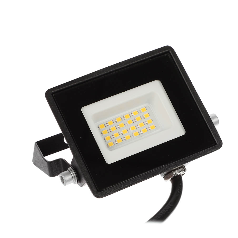 BY Прожектор светодиодный 30Вт, 200-250В, IP65, 1800lm, 4000K, 120°, кабель 30см - #1