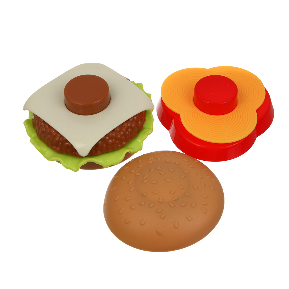 ИГРОЛЕНД Набор игровой "Кафе", 5-9пр., ABS, 19, 5х26х5см, 3 дизайна - #6