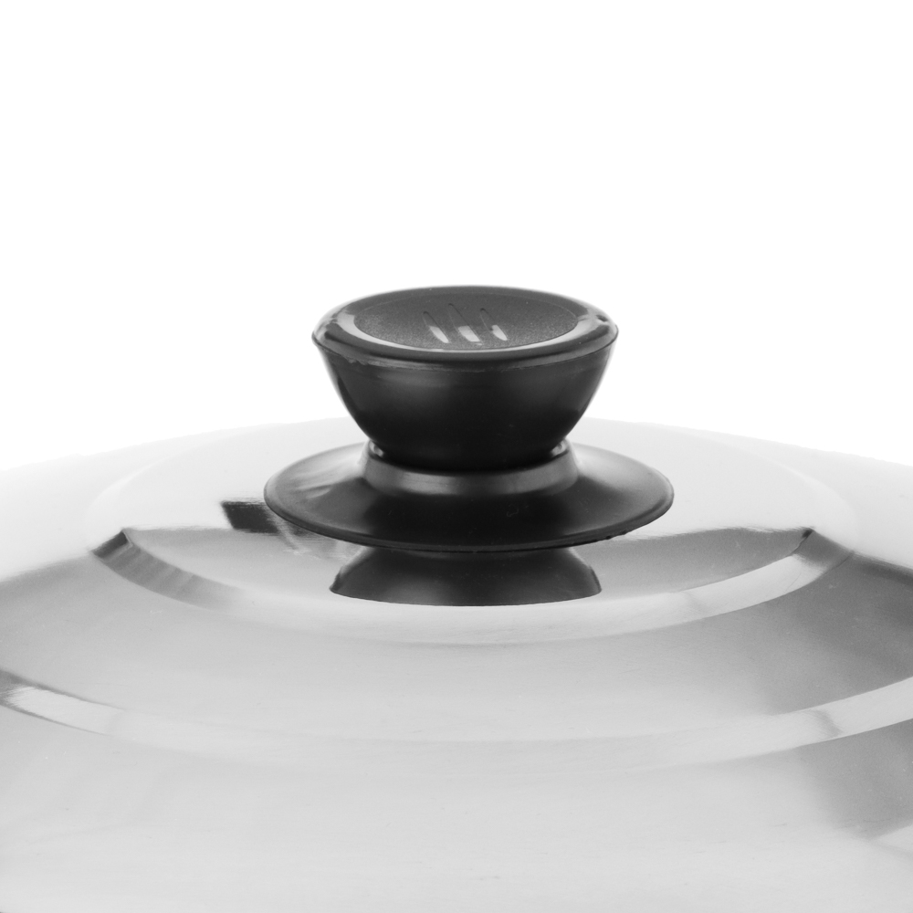 Мантоварка, 28см, нержавеющая сталь, 3 яруса - #4