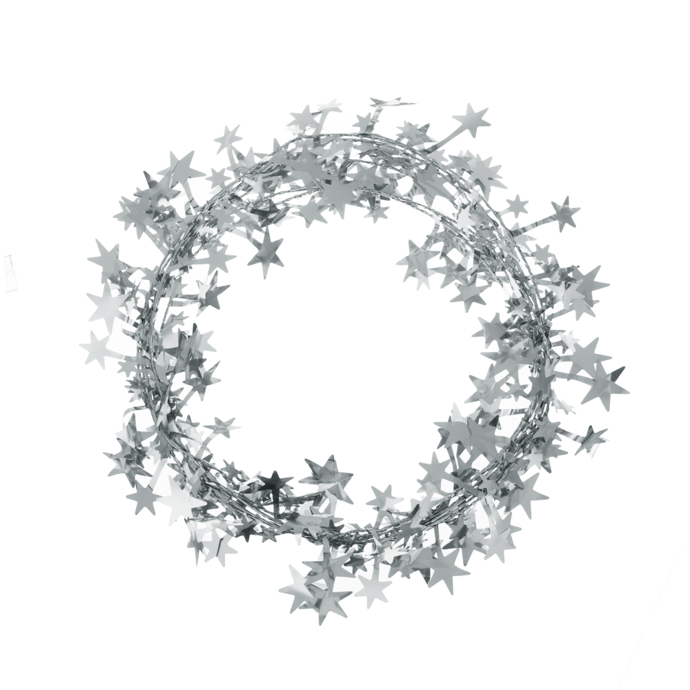 СНОУ БУМ Мишура на леске 270 см, ПЭТ, цвета в ассортименте золото, серебро, белый, 26-337 - #14