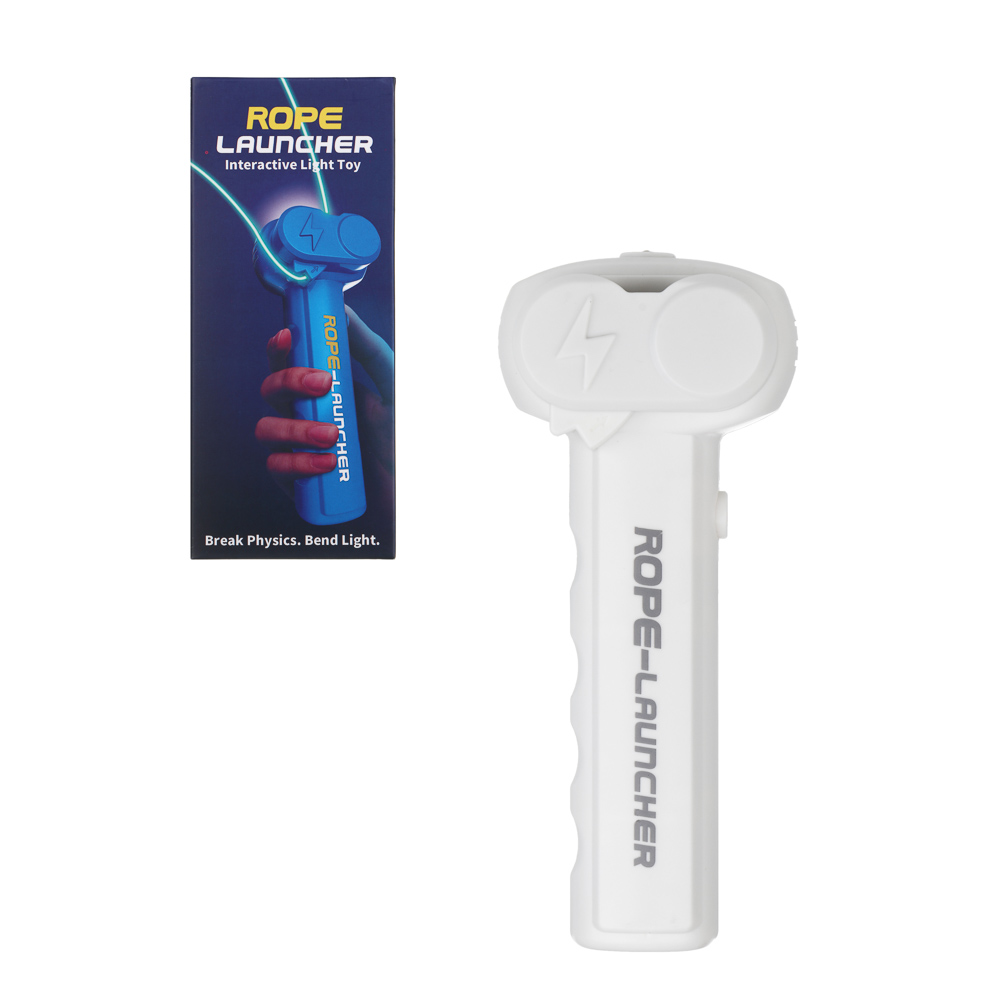 Игрушка запускалка "Летающая верёвка", 14,8х6,2х5см, USB, PP, свет, микс - #1
