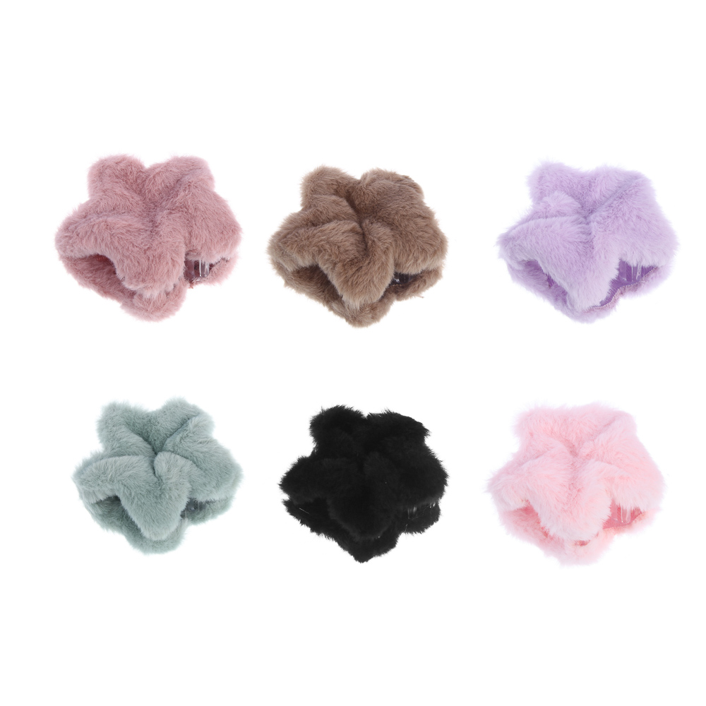 Краб для волос, тм ЮНИLOOK, 8см, полистирол, 1 дизайн, #9 - #1