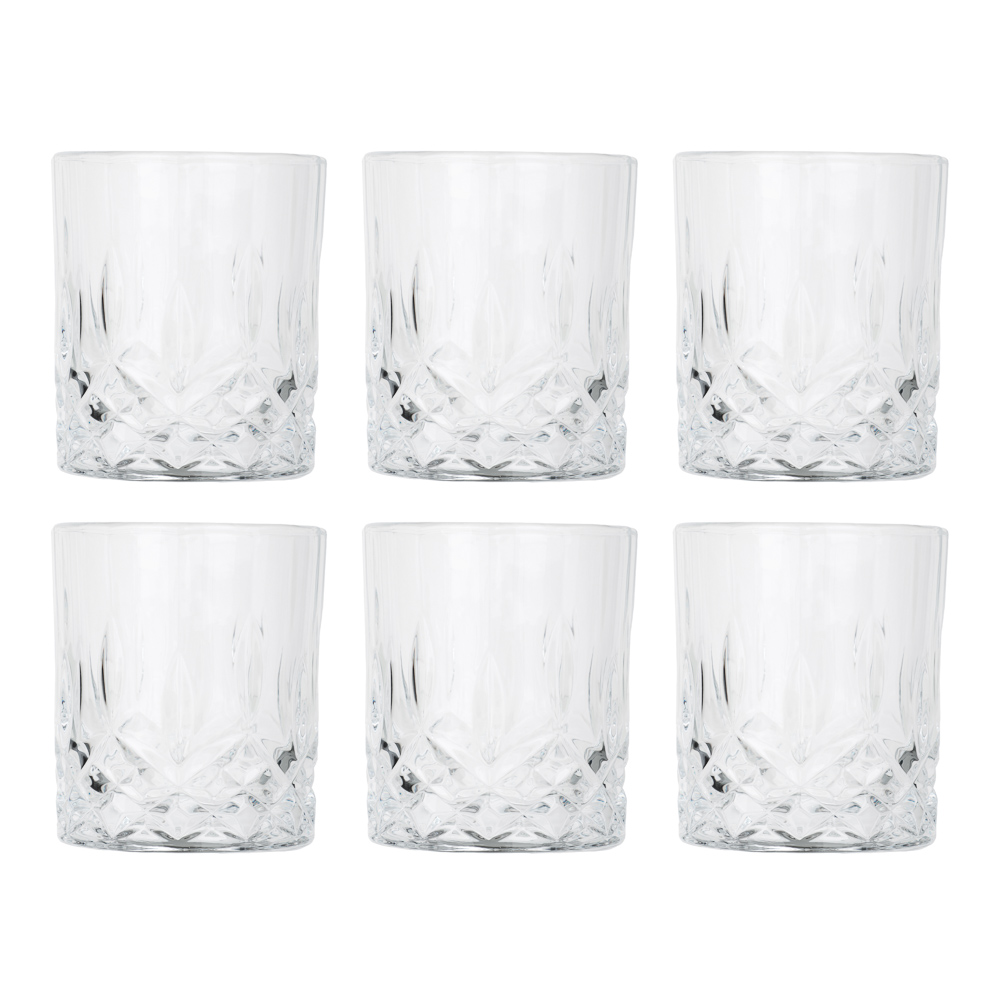 Набор вращающихся стаканов тм MILLIMI, 290 мл, стекло, 4шт - #2