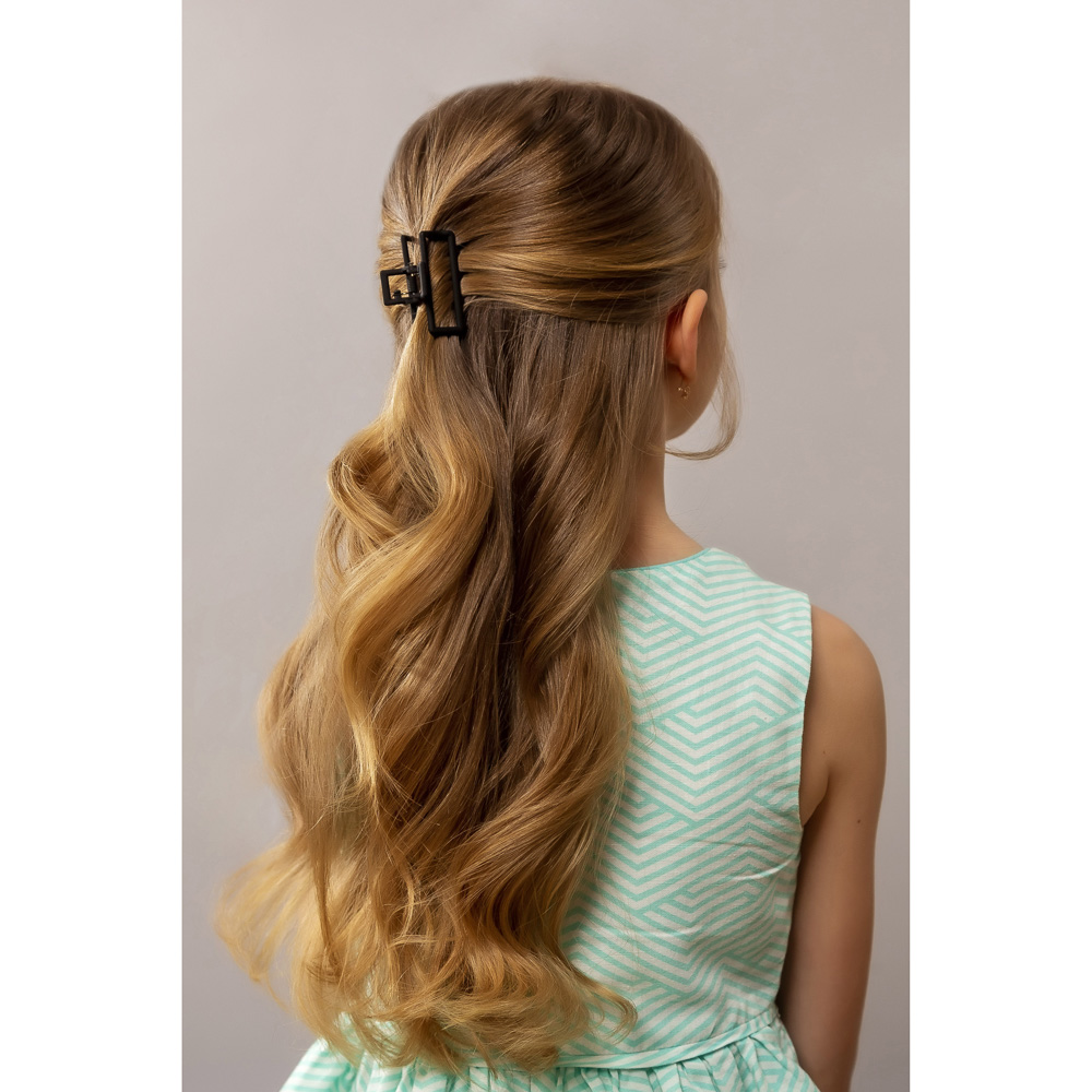 BERIOTTI Краб для волос, металл, пластик, 5см, 2 дизайна, 4426-9 - #6