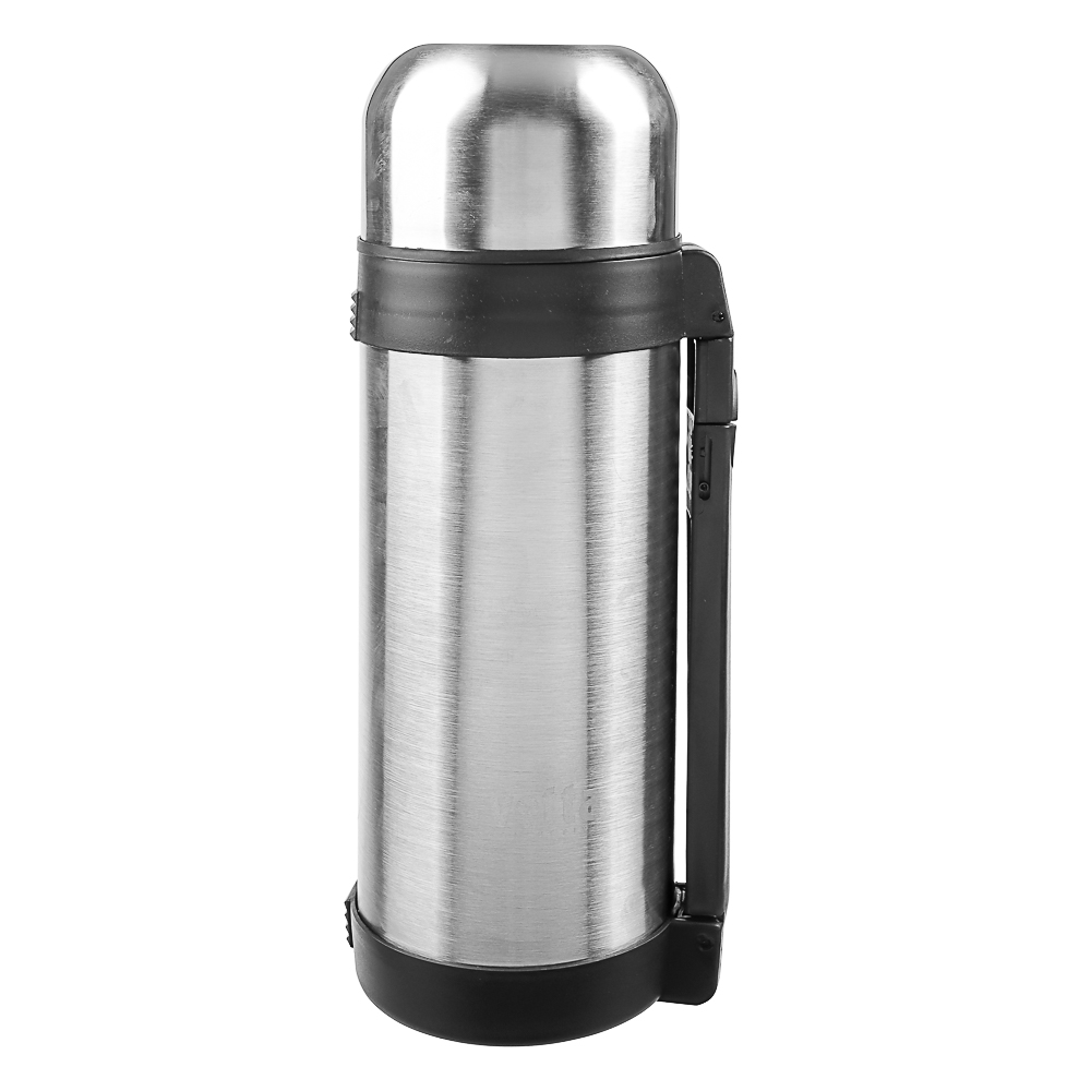 VETTA Термос металлический "Туристический" с широким горлом 1,50л серебристый - #5