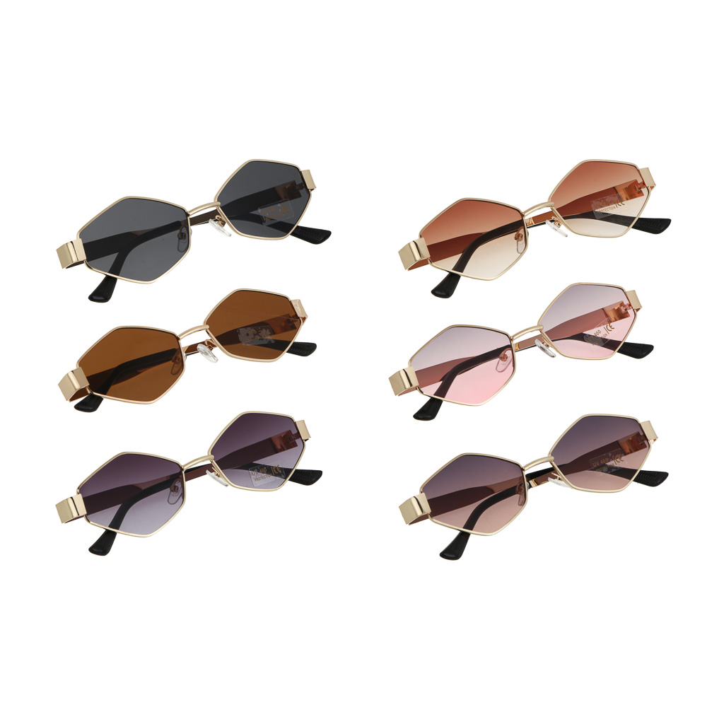 Очки солнцезащитные, тм GALANTE, с защитой от UV излучений, пластик, металл, #12 - #1