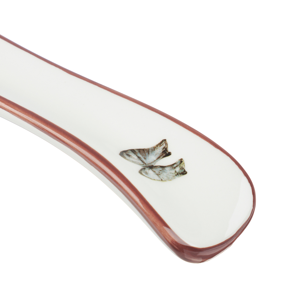 Подставка под ложку 24,7х9х2,5см, тм MILLIMI Котовасия, керамика - #3