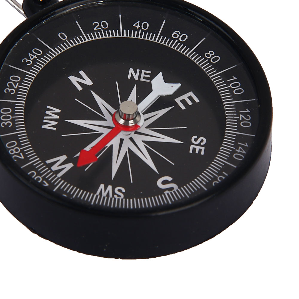 Компас пластиковый тм РУССО ТУРИСТО, 5х4,5х1см, на цепочке, микс цветов - #4