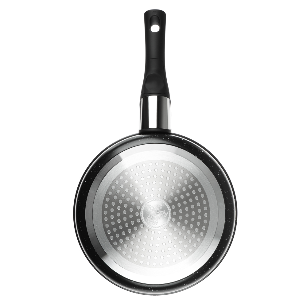 SATOSHI Анси Набор посуды 3пр, сковорода 20;24 см.+съем. ручка, антиприг. покрытие мрамор, индукция - #8