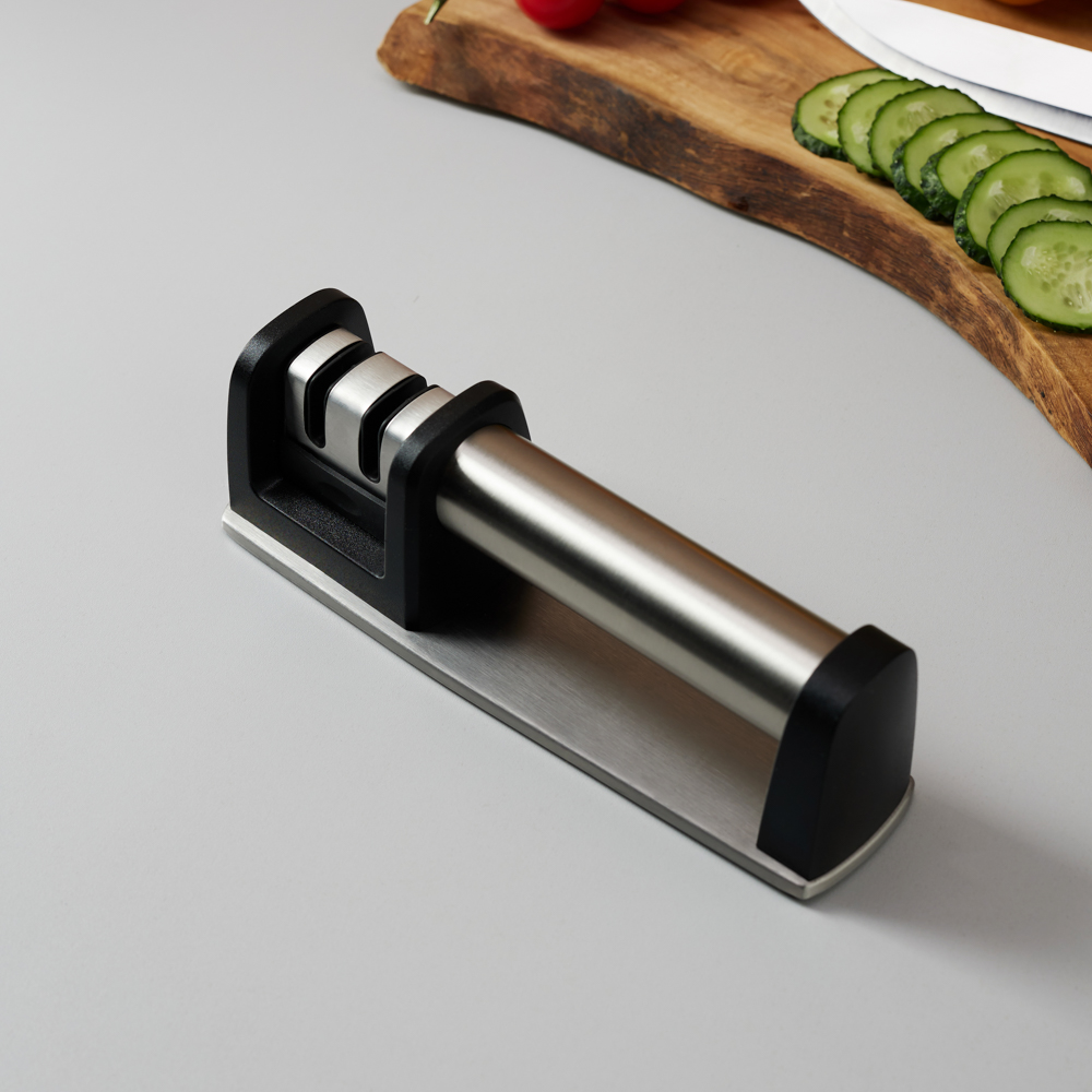 SATOSHI Ножеточка универ. для черновой и финальной заточки, 20,5х6х6,5см, нерж.сталь, полипропилен - #7