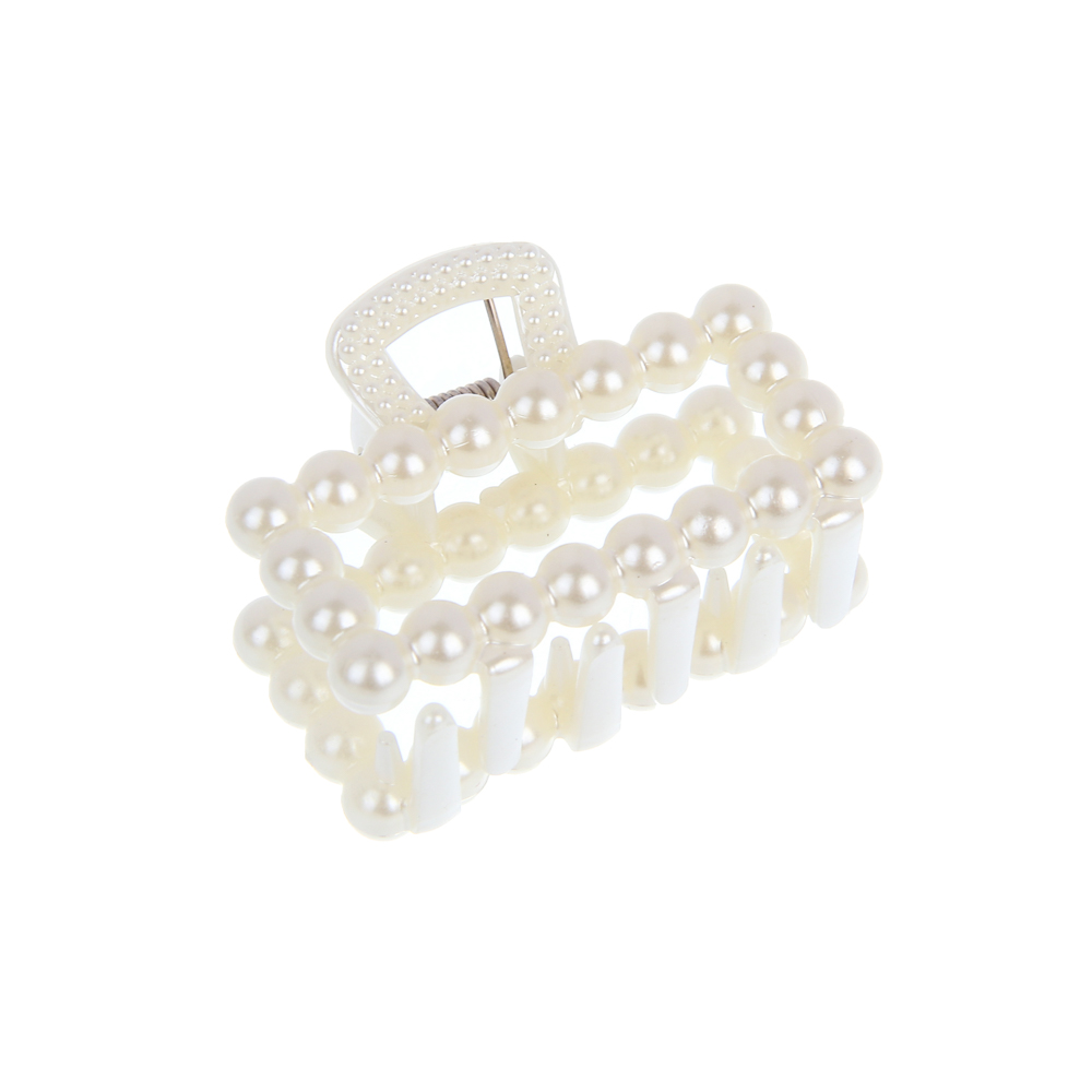 Краб для волос, тм ЮНИLOOK, 4см, полистирол, 6 дизайнов, #11 - #2