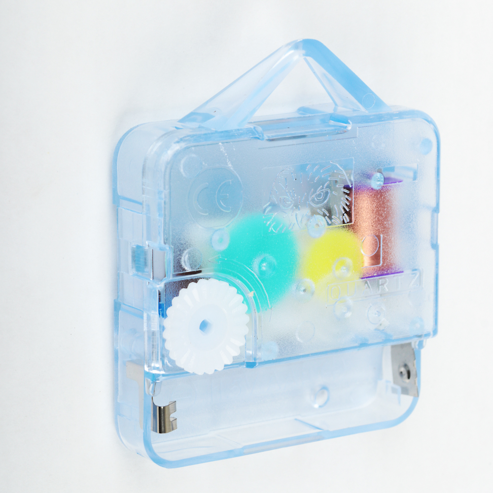 Фоторамка с часами, на 4 фотографии, 42x37см, пластик, бежевая - #6