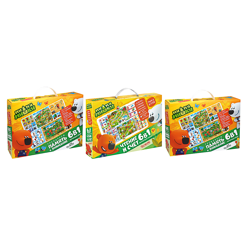 МиМиМишки Обучающий набор 6в1, 32x6x23см - #1