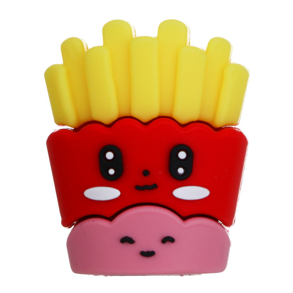 Точилка фигурная "Фаст-фуд", 3,5х3х3см, 1 отверстие, PVC, 2 дизайна - #2