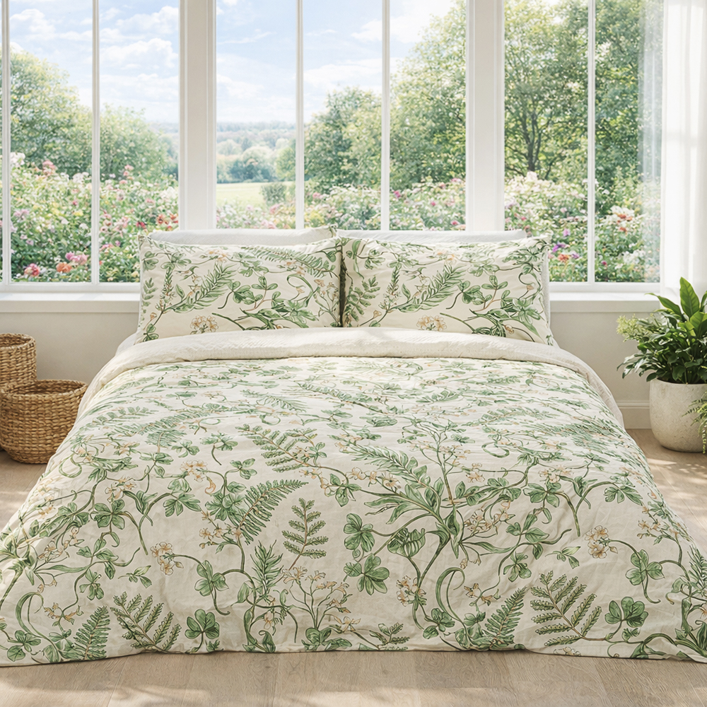 PROVANCE Мосс Комплект постельного белья евро (4 предмета), бязь, 2 дизайна - #14