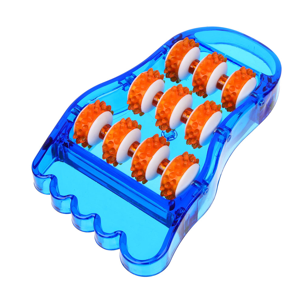 Массажер для ступней ног (улучшающий кровообращение) тм BY SPORT, 21,5x12см, пластик, 2 цвета - #5