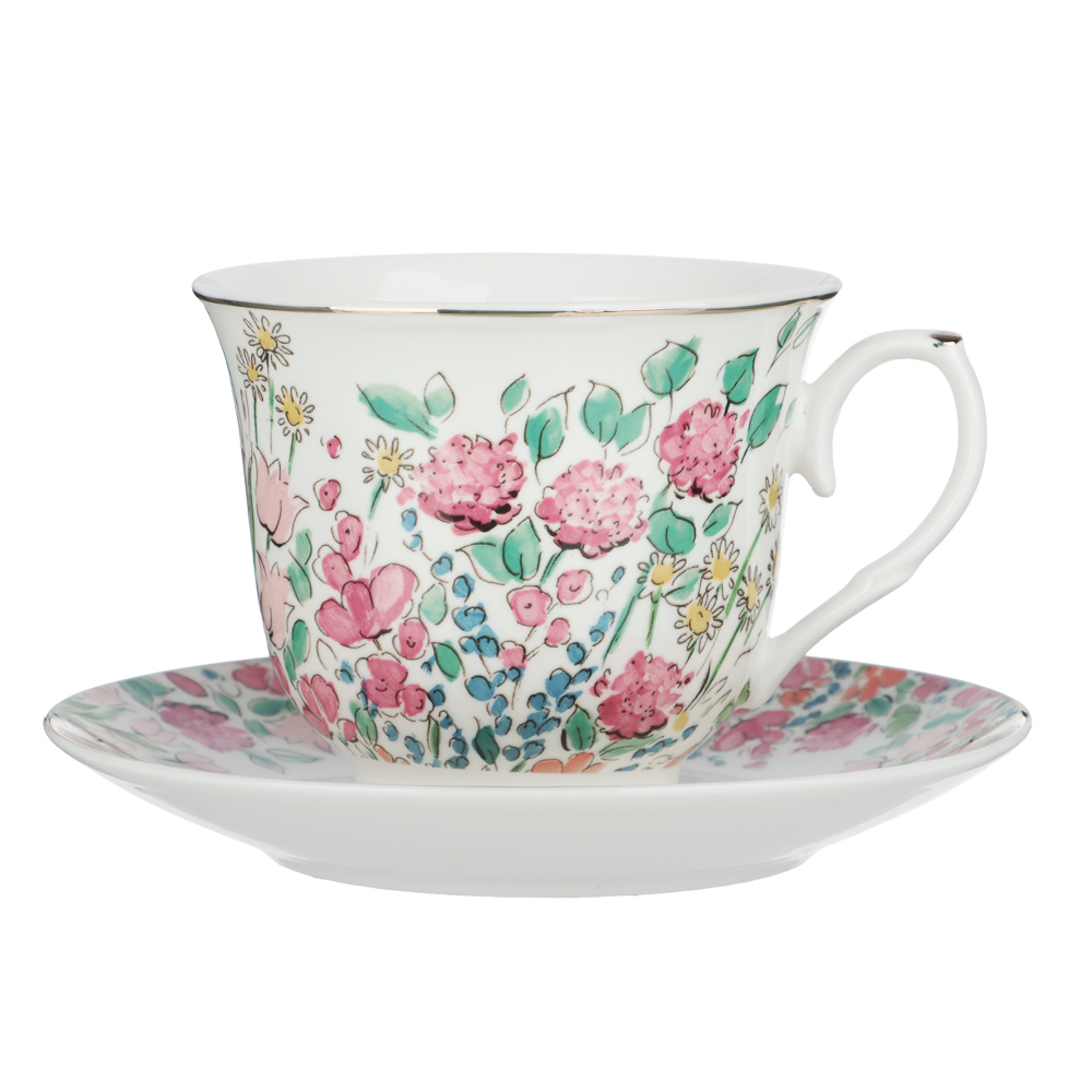 Набор чайный 2 пр., 225мл, MILLIMI, Паола, фарфор - #1