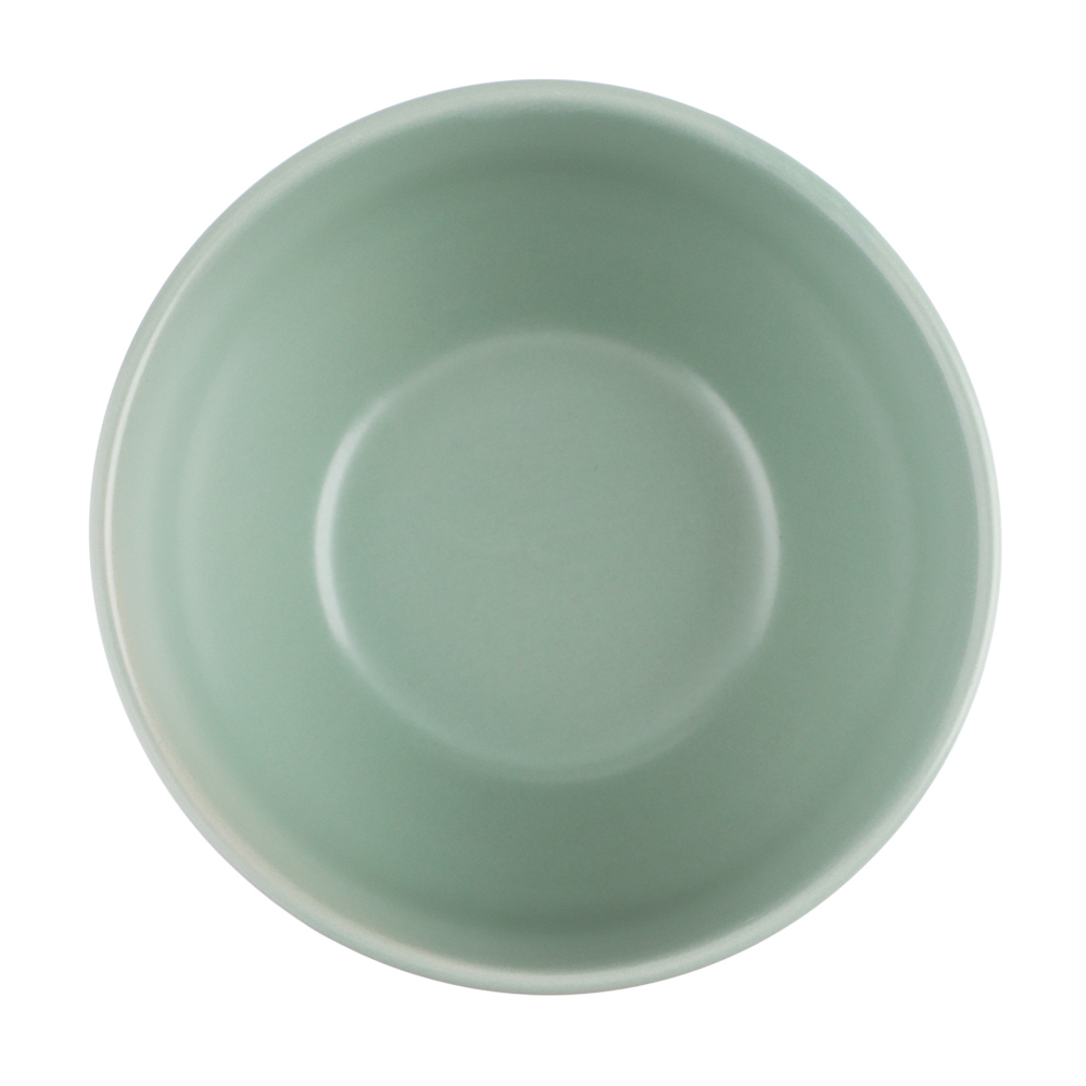 MILLIMI Салатник 710мл, 14х8см, керамика, оливковый - #4