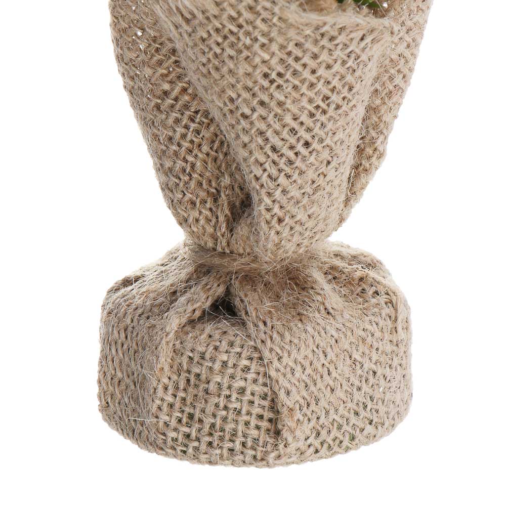 СНОУ БУМ Елочка литая 100% РЕ, шишка, на пеньке, 30 см, 26-63 - #3