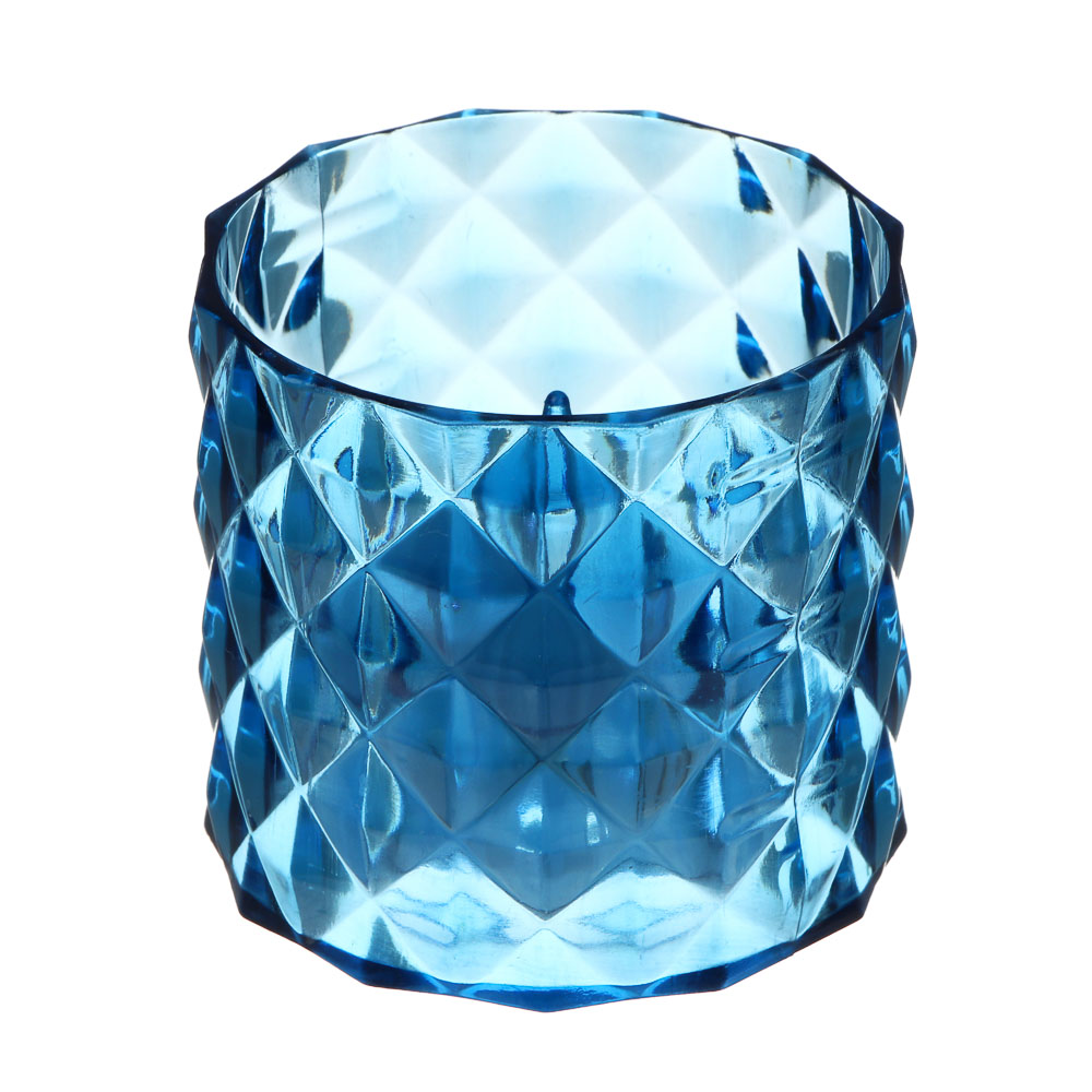 СНОУ БУМ Светильник декор. LED в виде свечи в стакане, 5,9х5,4см, PS, 3хAG10, 1 режим, 4 дизайна - #2