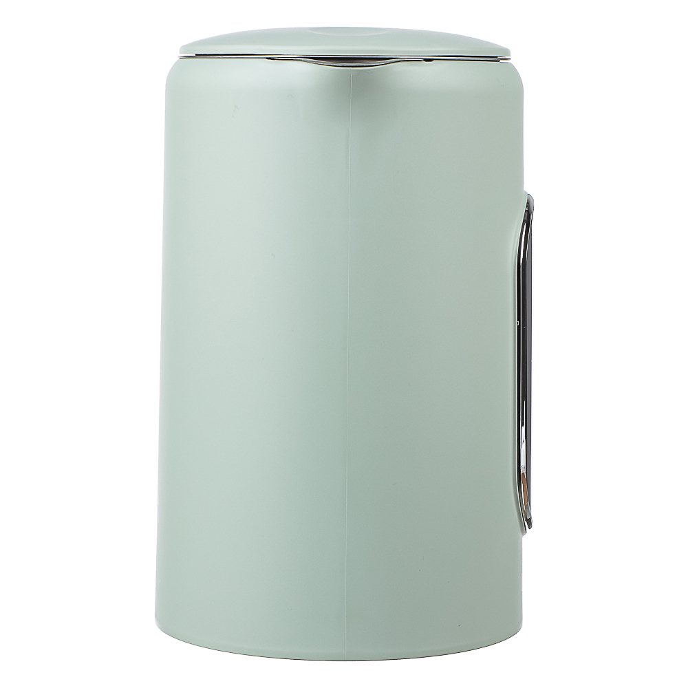 LEBEN Чайник электрический 1,7л двойные стенки пластик/нерж сталь, поддерж.температуры, оливк.и беж. - #21