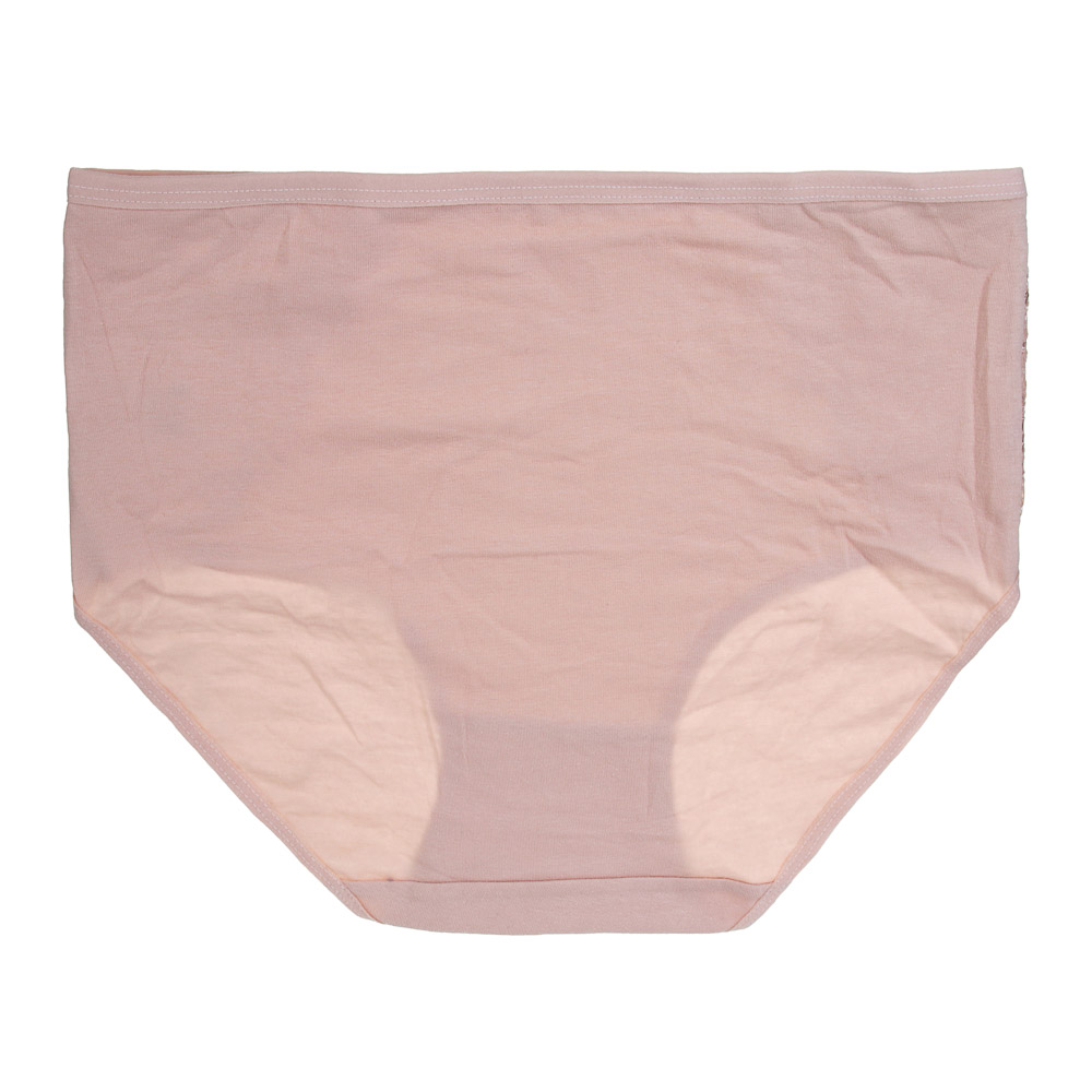 GALANTE Трусы женские макси с декором, р.52, 95%хлопок, 5%спандекс, бежевый, НБ25-14 - #3