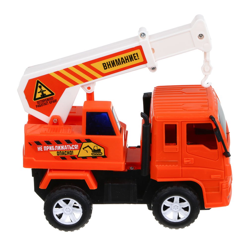 ИГРОЛЕНД Машина инерционная "Спецтехника", подвижные детали, ABS, 15,5х10х8см, 3 дизайна - #5