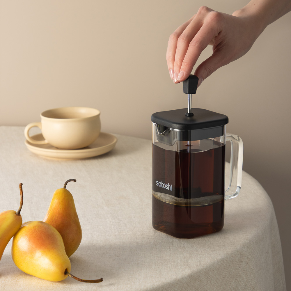SATOSHI Верона Френч-пресс 600мл, жаропрочное стекло - #10