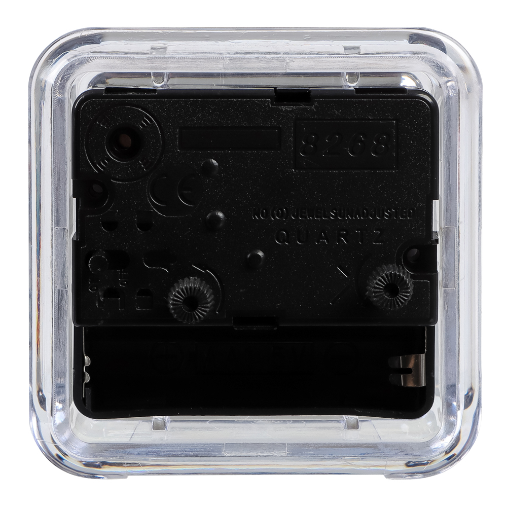 Будильник кварц, корпус прозрачный "Классика", арт.В1-001 - #3