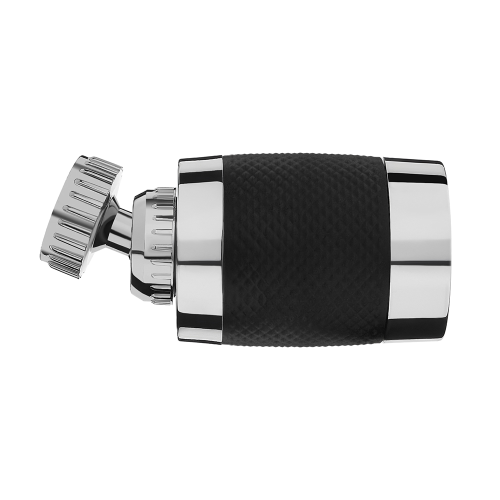 Аэратор-насадка для смесителя с фильтром, 2 режима, хром/черный - #3