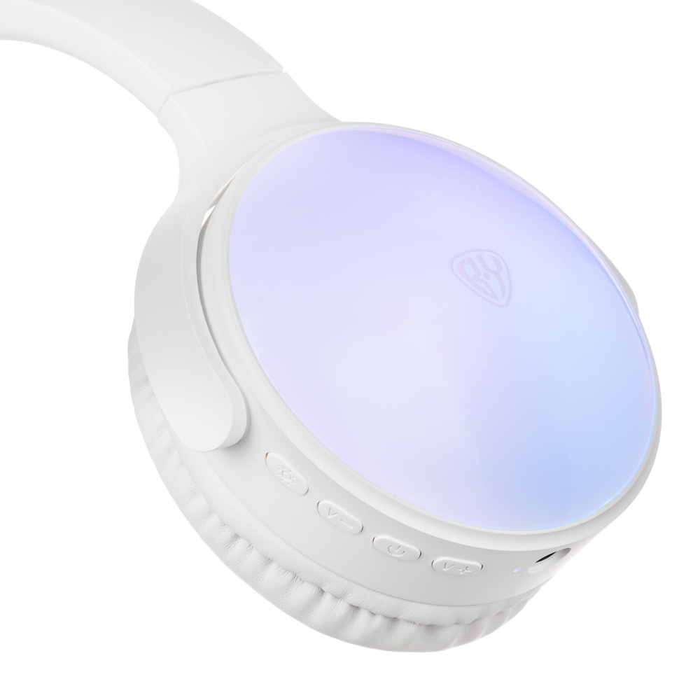 BY Наушники беспроводные полноразмерные PopKids, 300мАч, BT5.4, белый - #6