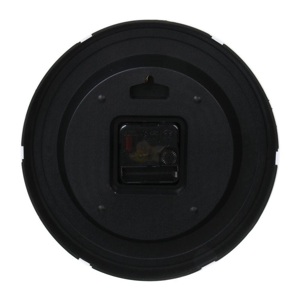 Часы настенные тм LADECOR CHRONO круглые, 24x24x4 см, пластик, стекло, 1хАА, арт.1 - #4