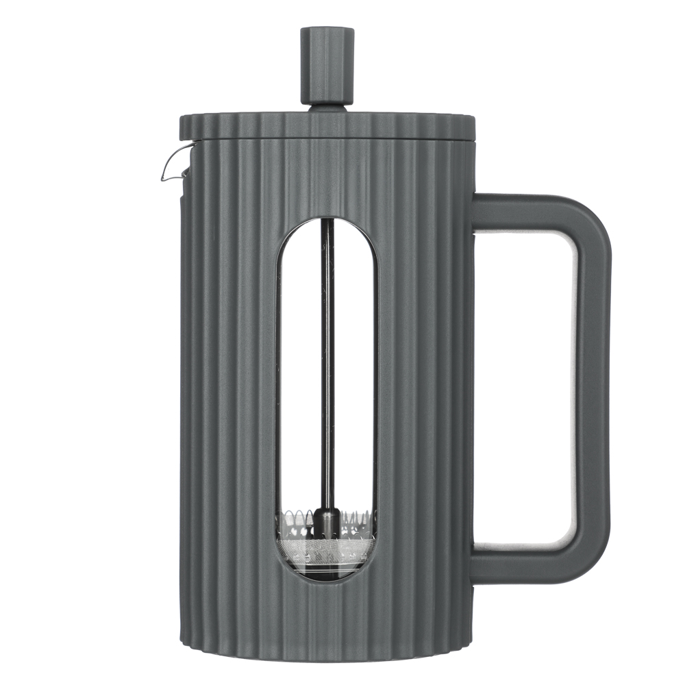 SATOSHI Форман Френч-пресс 600мл, жаропрочное стекло, графит - #1